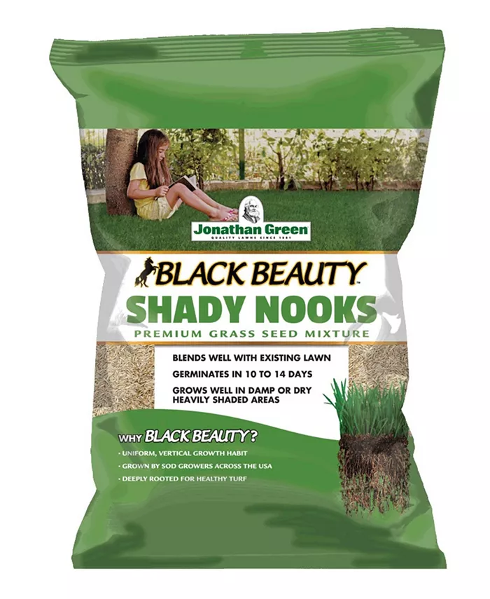 Jonathan Green (#11959) Black Beauty Shady Nooks Grass Seed - 7lb bag - Intensery