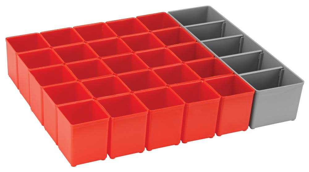 Bosch 26 pc. Organizer Insert Set for L-Boxx System ORG72-RED from Bosch - Intensery