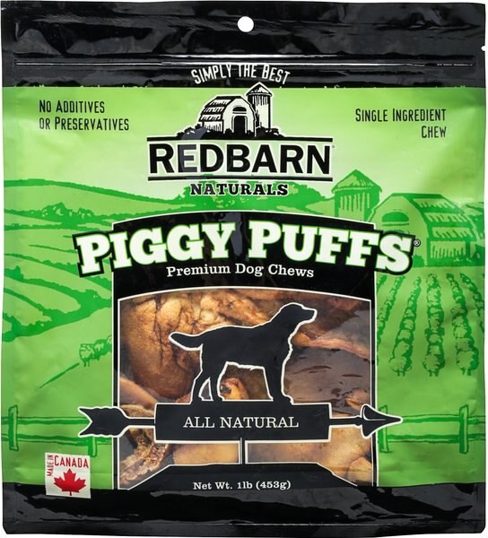 Redbarn Piggy Puffs Dog Treats - Intensery