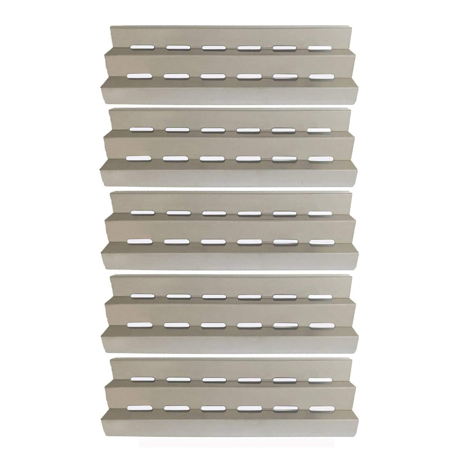 Heat Tent Plates Shields Flame Tamer for Broil King 8867-14, 8867-17, 9582-44, 9582-47, 9583-44, 9583-47, 9583-84, 9583-87 5 Burner Gas Grills - Intensery