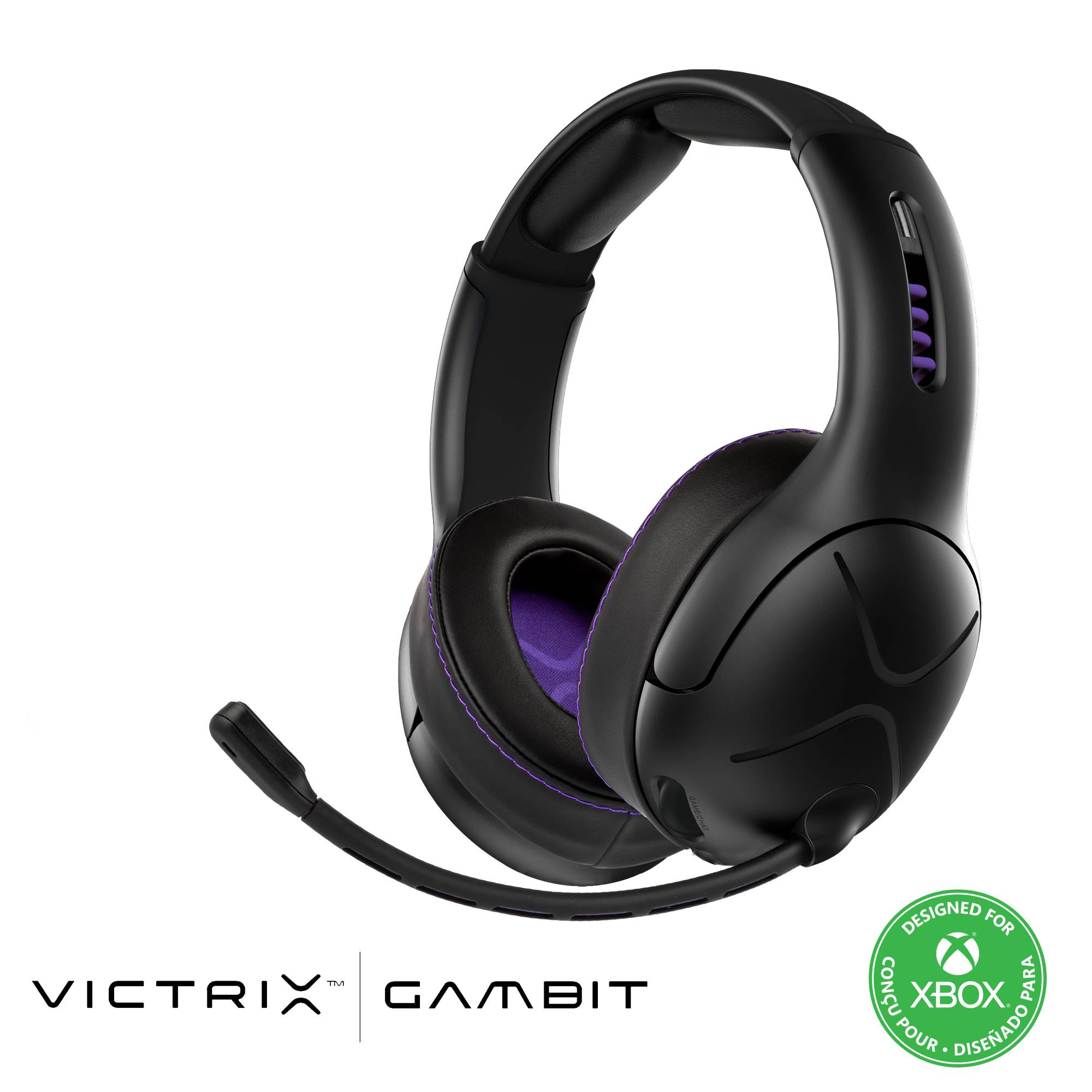 PDP Victrix Gambit Wireless Gaming Headset with Microphone for Xbox Series X Black - Intensery