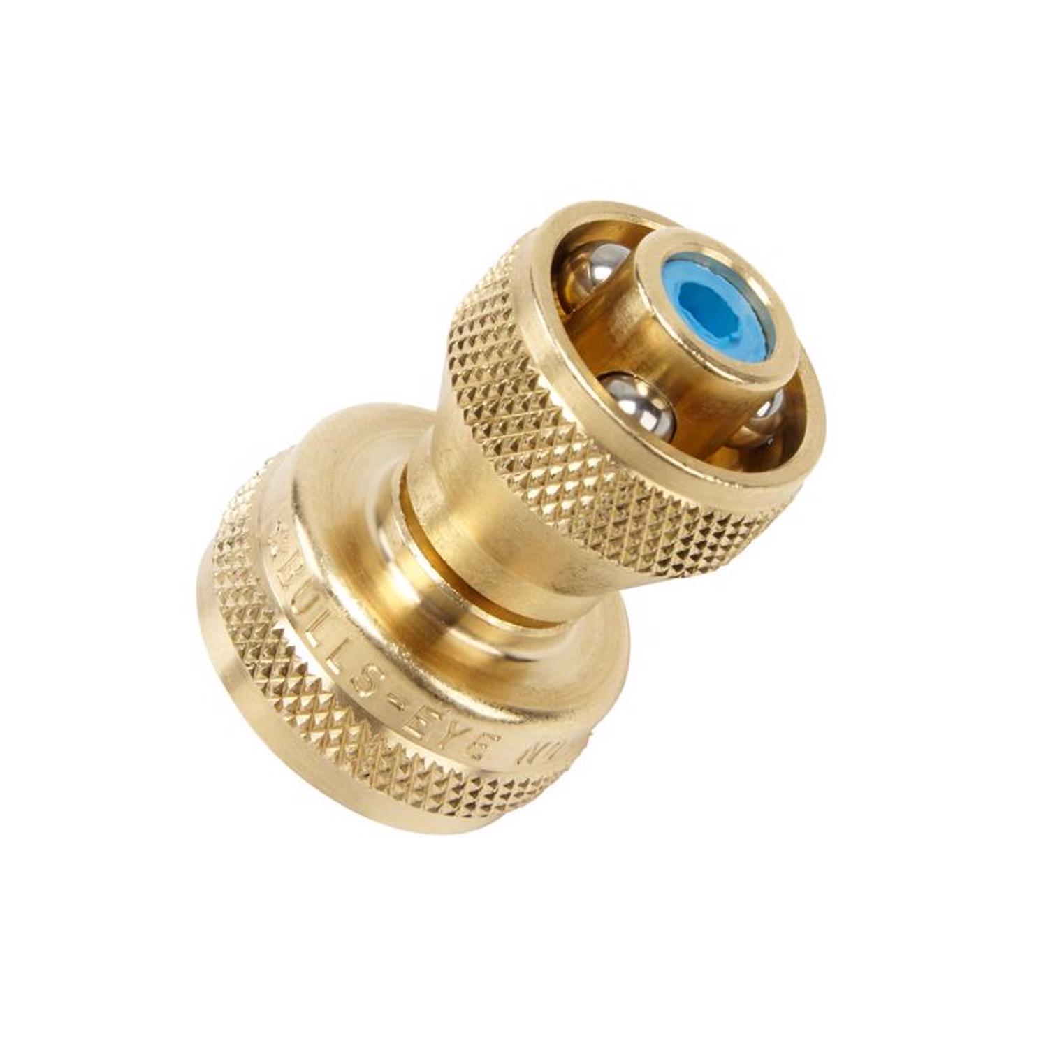 Bullseye Adjustable Brass Hose Nozzle - Intensery