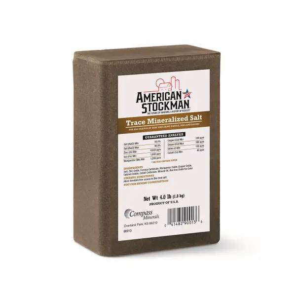 American Stockman Trace Mineral Brick - Intensery