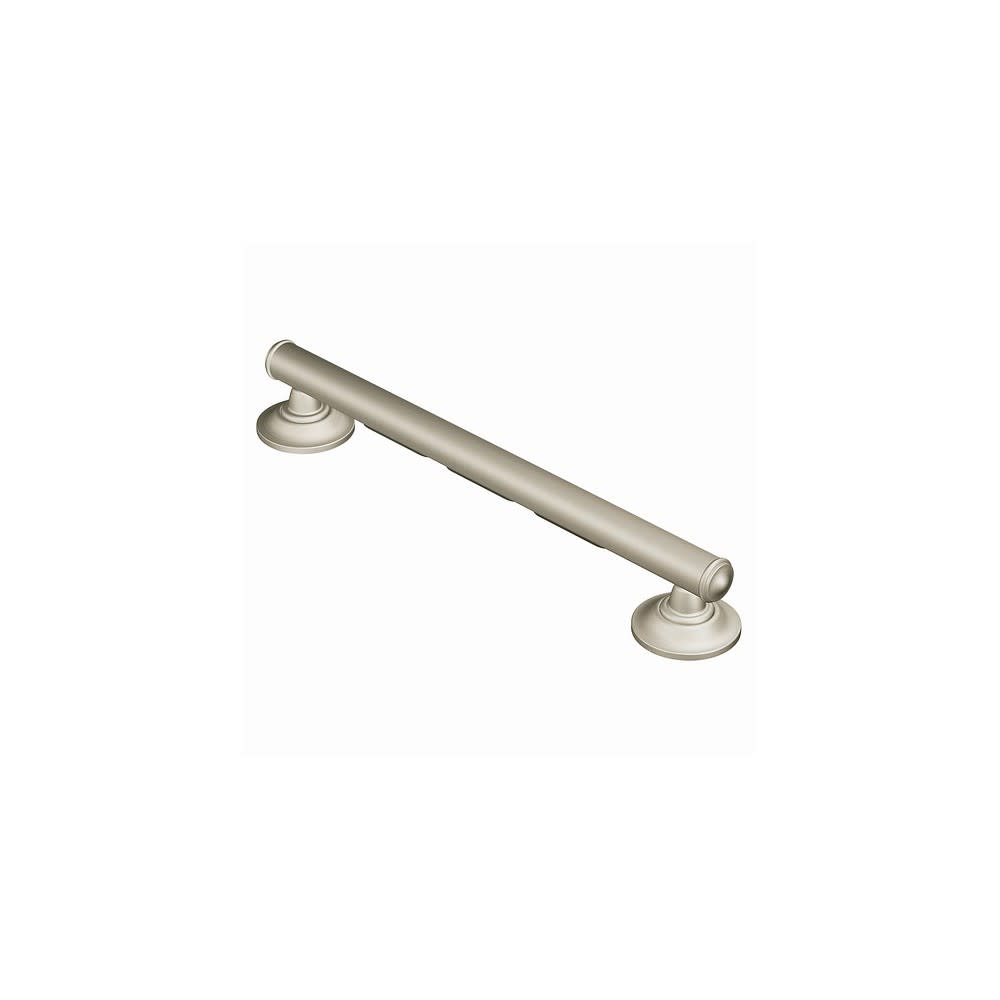 Moen Home Care Brushed Nickel Steel 16 Elegance Grab Bar - Intensery
