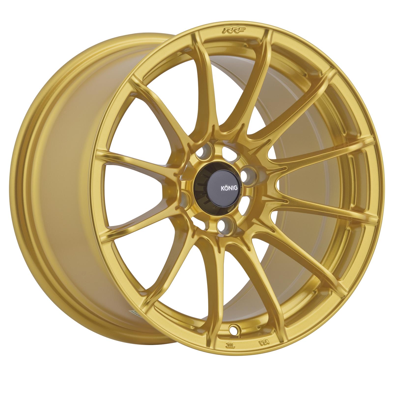 Konig Wheels DI57100357 Konig Dial-In Gloss Gold Wheels - Intensery