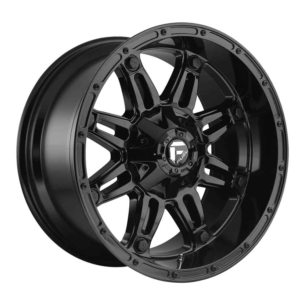 Fuel 1PC D625 HOSTAGE D625 20X9 5X5.5/150 GL-BLK 01MM - Intensery