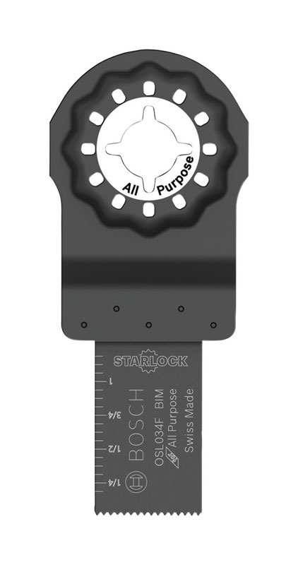 Bosch Starlock 3/4 in. X 4 in. L Bi-Metal Plunge Blade 1 pk - Intensery