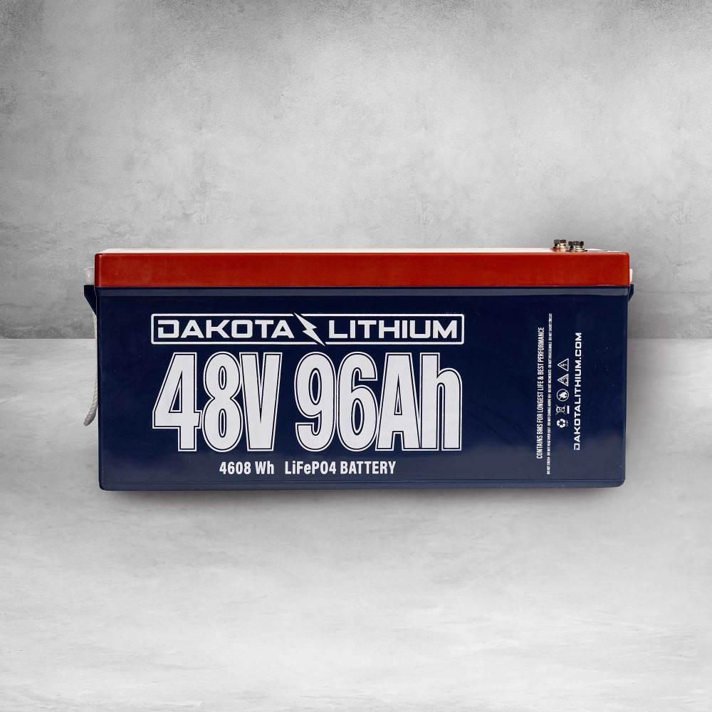 Dakota Lithium Battery with Charger 48V 96Ah Deep Cycle - Intensery
