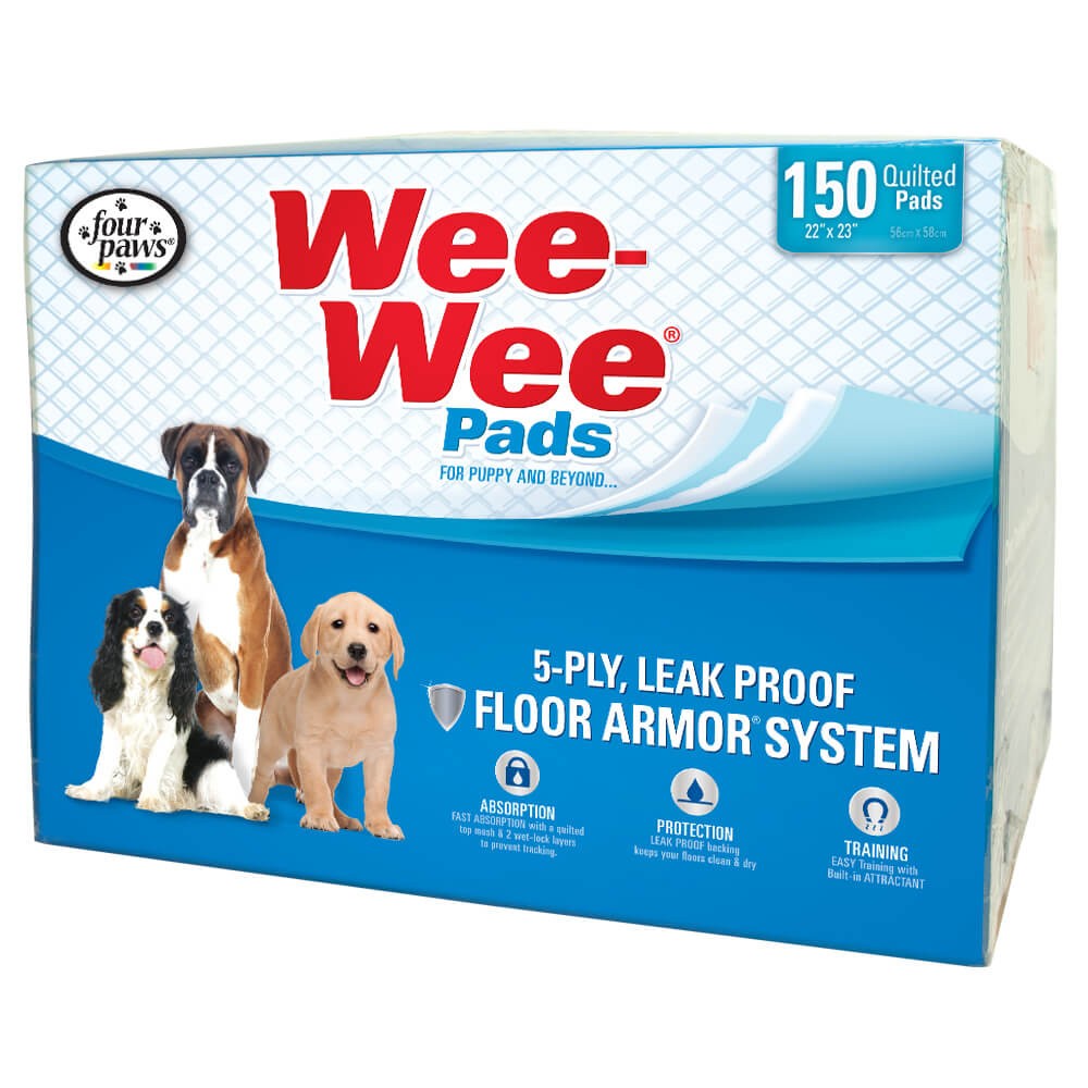 Four Paws Wee-Wee Pads 150 pack - Four Paws 100534715 - Intensery