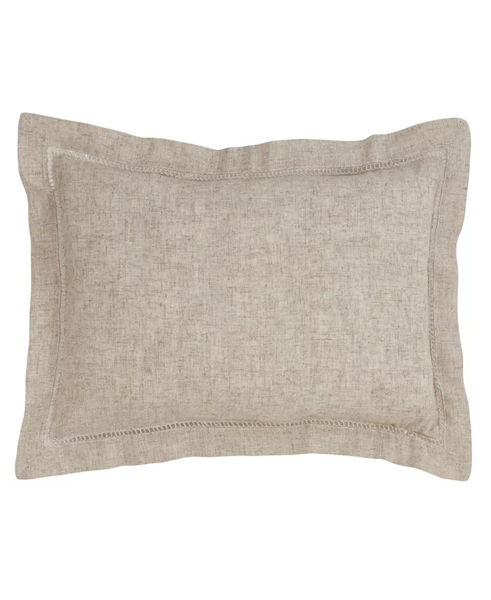 Saro Lifestyle Hemstitch Trimmed Decorative Pillow， 14