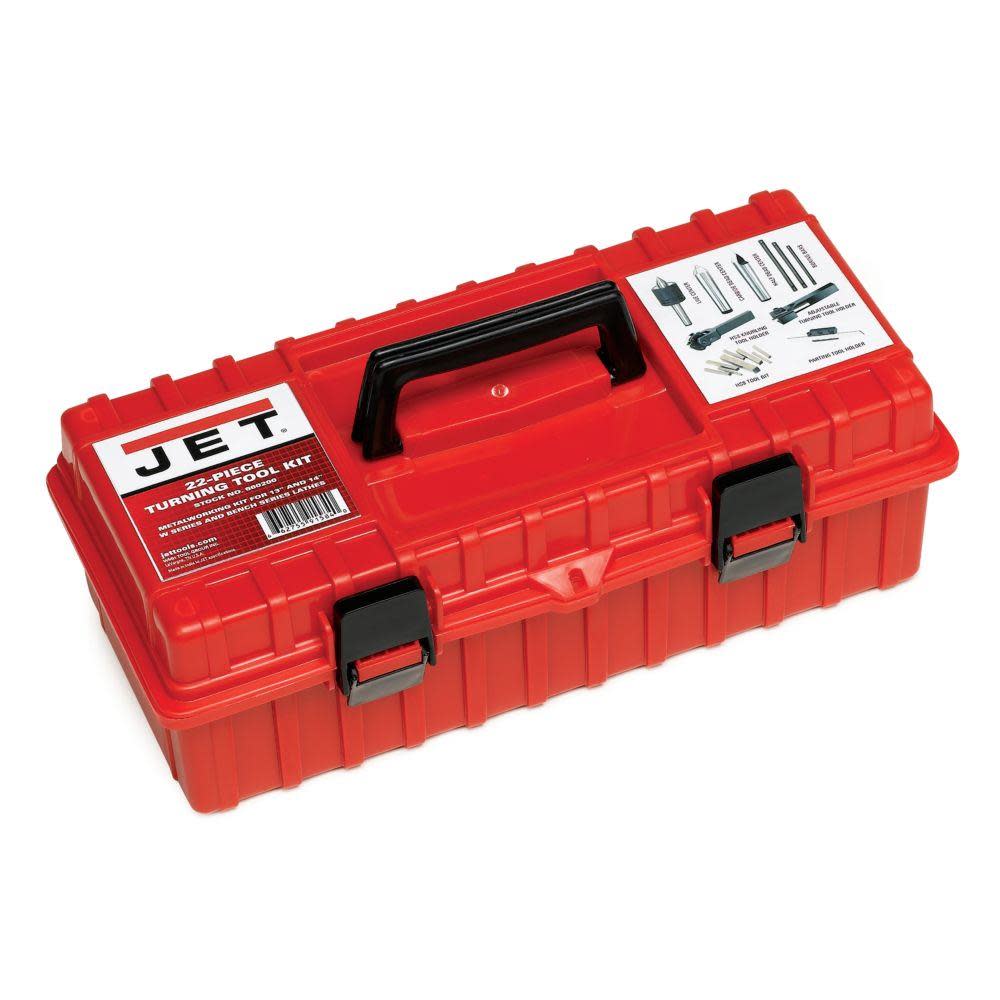 JET Turning Tool 22pc Kit for W and Bench Series Metal Lathes 660200 from JET - Intensery