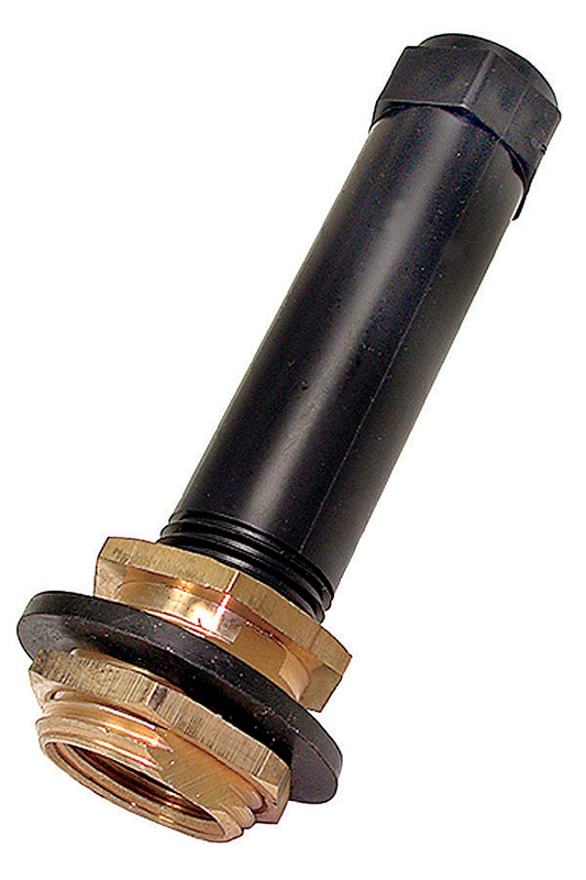 Dial Black Brass Drain/Overflow Pipe Kit - Intensery