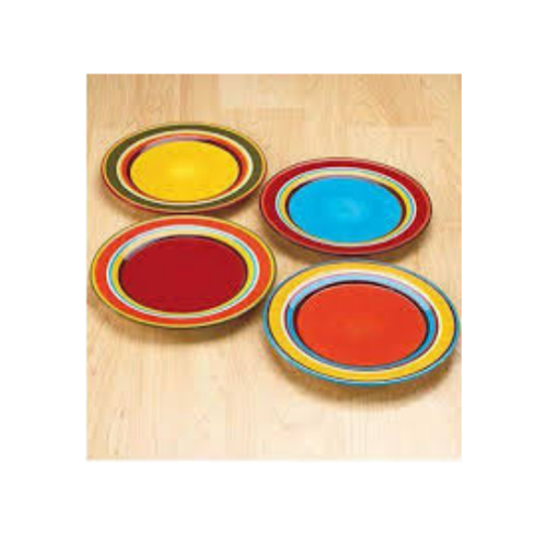 Stokes Table 5-Piece Hand Painted Pasta Set - Intensery