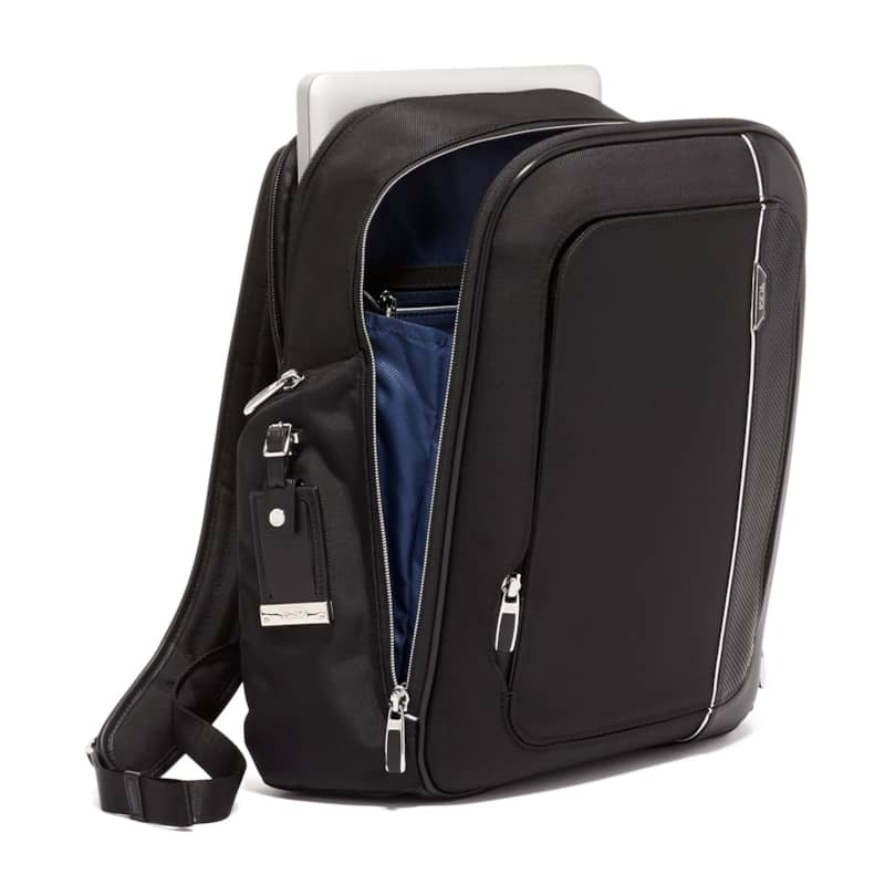 TUMI Arrive Black Larson Backpack - Intensery
