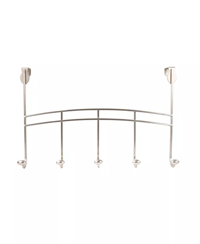 Spectrum Duchess Over The Door 5-Hook Rack - Intensery