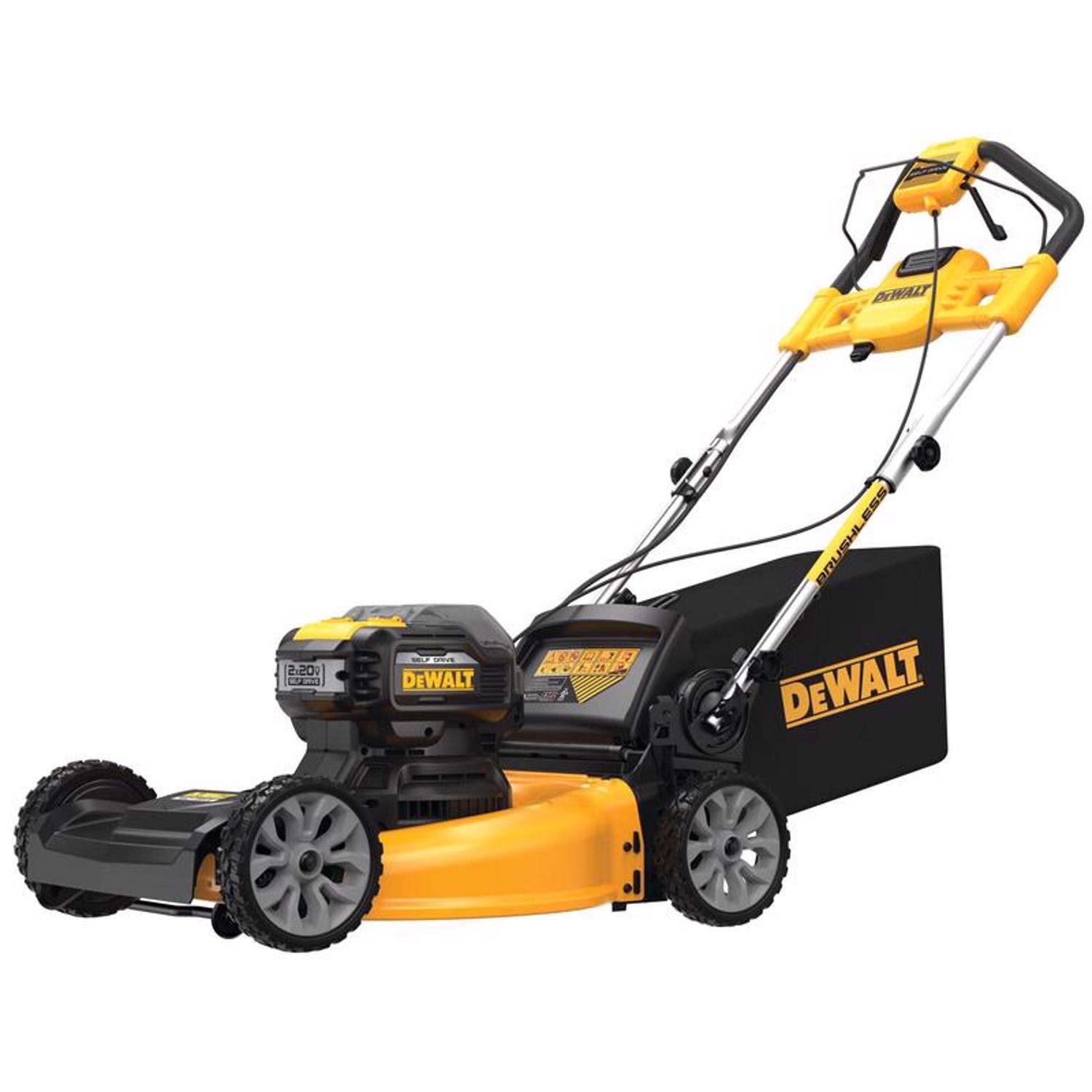 DeWalt 20V MAX DCMWSP244U2 21 in. 20 V Battery Self-Propelled Lawn Mower Kit (Battery \u0026 Charger) - Intensery
