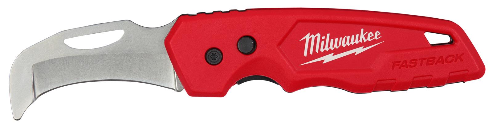 Milwaukee Tool 48-22-1526 Milwaukee FASTBACK Hawkbill Folding Knives - Intensery