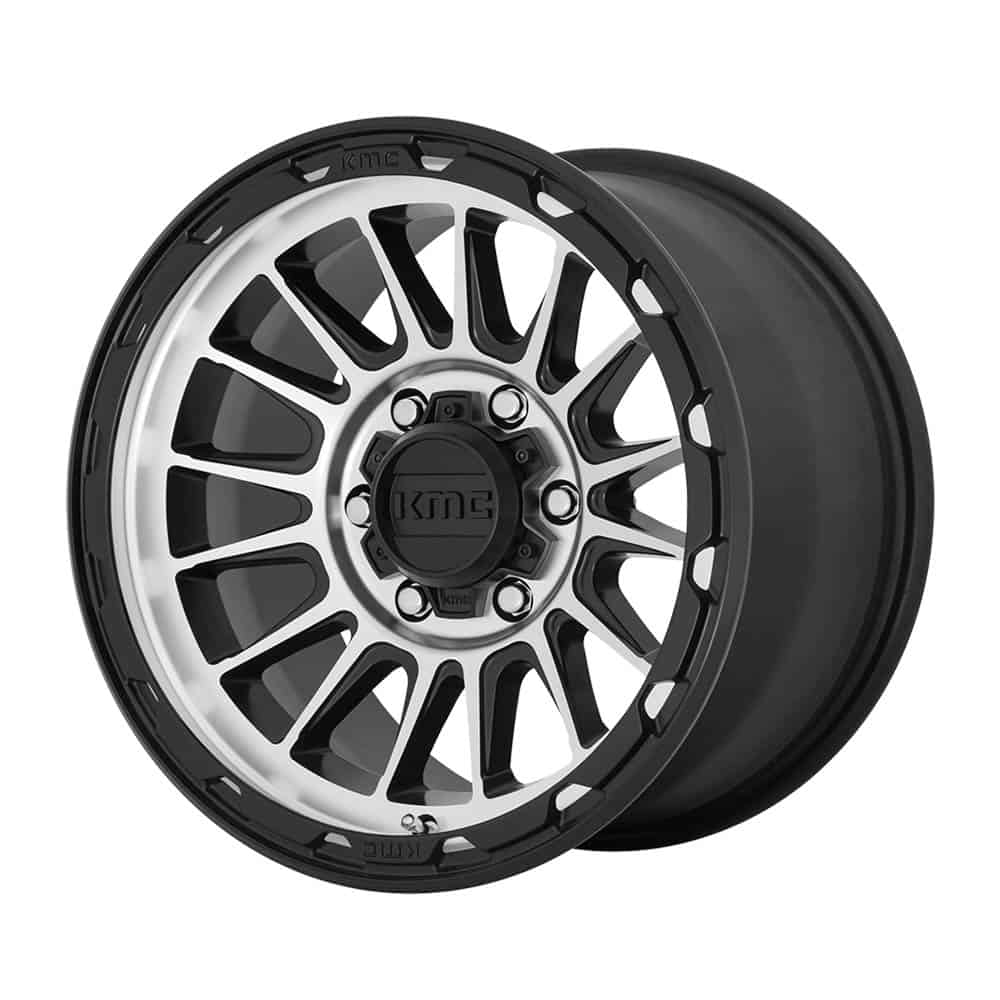 KMC KM542 IMPACT KM542 17X8.5 6X135 S-BLK MACH 00MM - Intensery