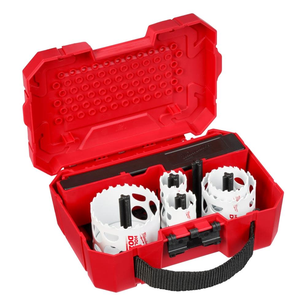 Milwaukee HOLE DOZER Bi-Metal Hole Saw Set 10pc 49-22-4039 from Milwaukee - Intensery