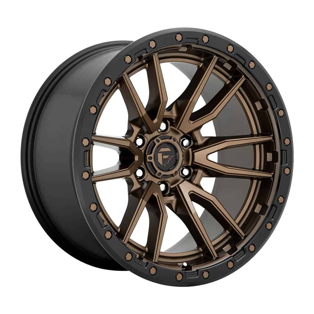 Fuel 1PC D681 REBEL D681 20X9 5X5.0 MT-BRNZ-BBR 01MM - Intensery