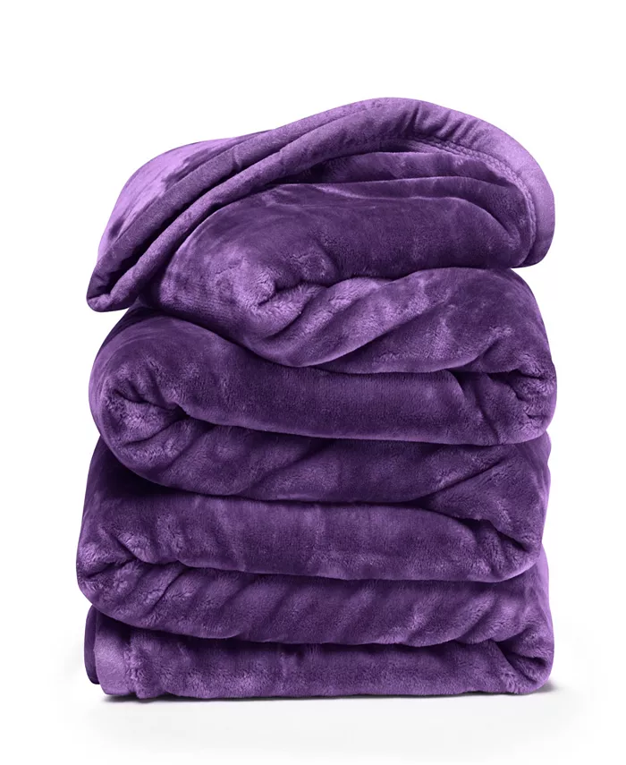 Clara Clark Ultra Plush Raschel Mink Blanket， Queen King - Intensery