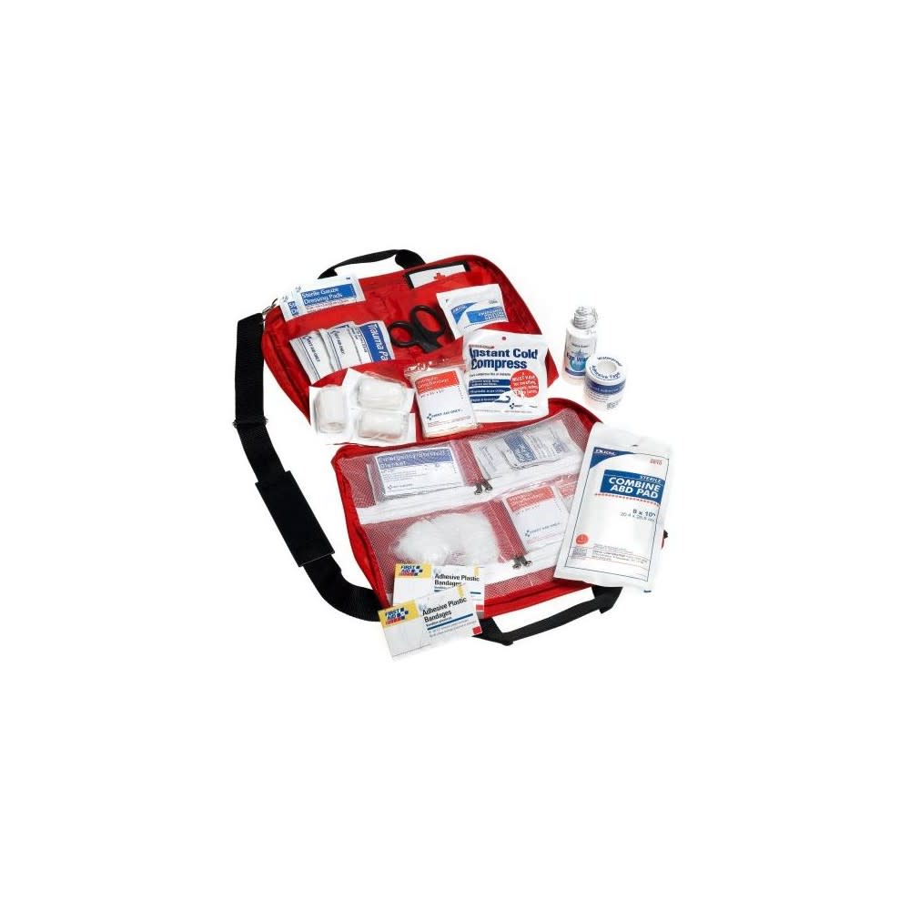 First Aid Only Medium 102 Piece Bag First Responder Kit - Intensery