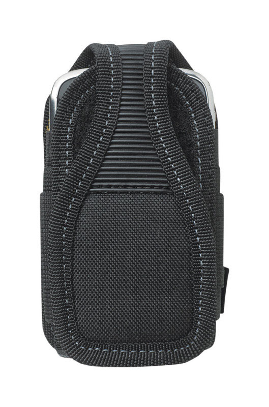 CLC 1 pocket Polyester Cell Phone Holder 3 in. L X 5.3 in. H Black - Intensery