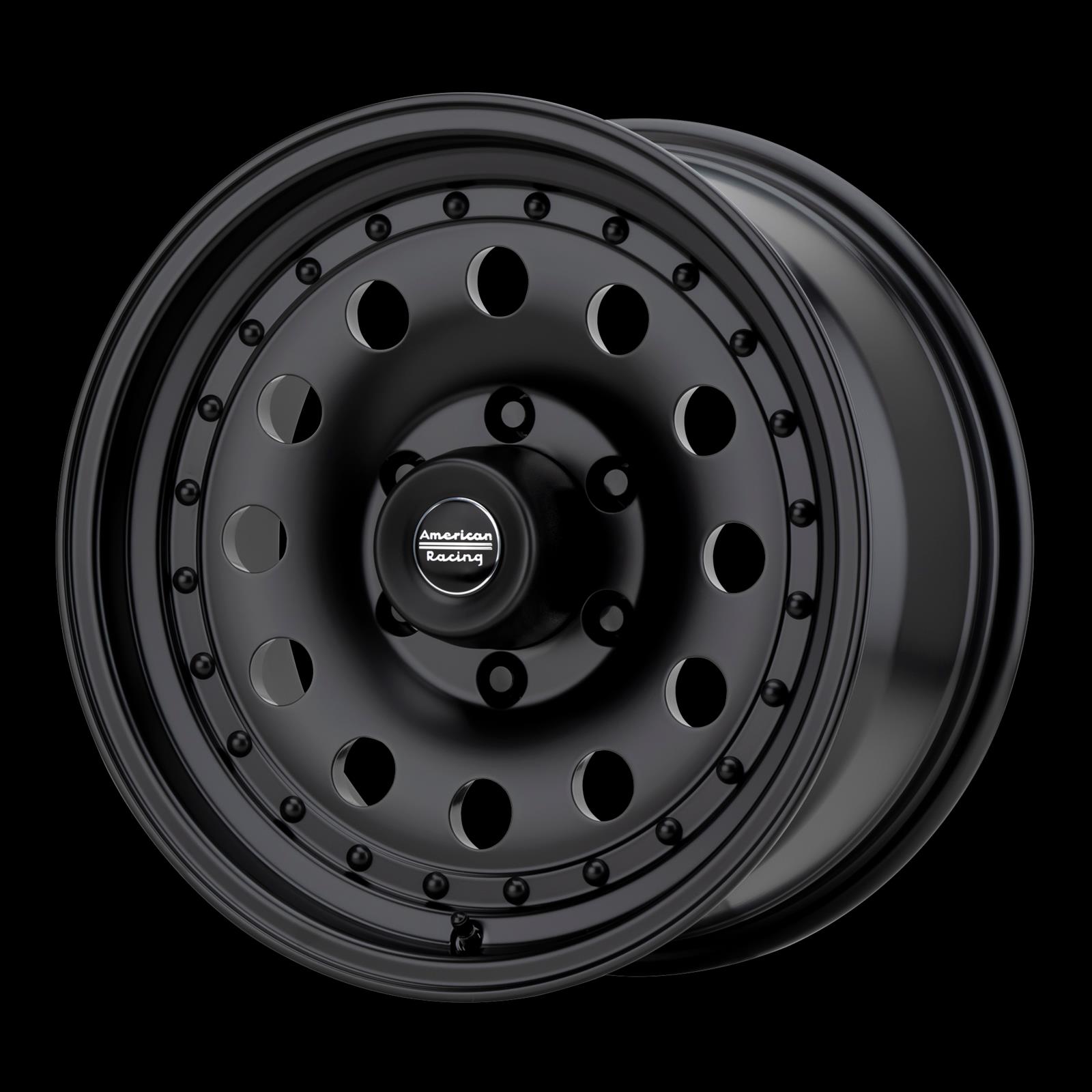 American Racing AR628836B American Racing AR62 Outlaw II Satin Black Wheels - Intensery