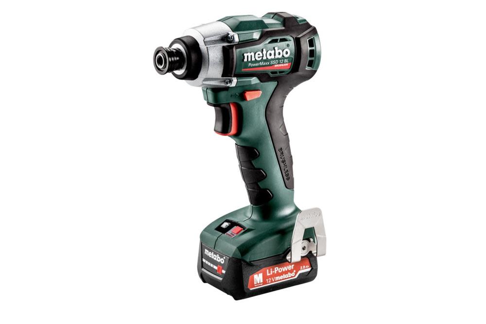 12V PowerMaxx 1/4 Hex Compact Brushless Impact Driver kit 2x 4.0Ah LiHD - Intensery
