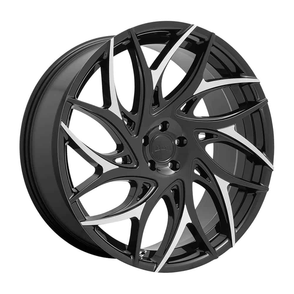 DUB 1PC S259 G.O.A.T. S259 24X10 6X5.5 GL-BLK-MCH-SPK 25MM - Intensery