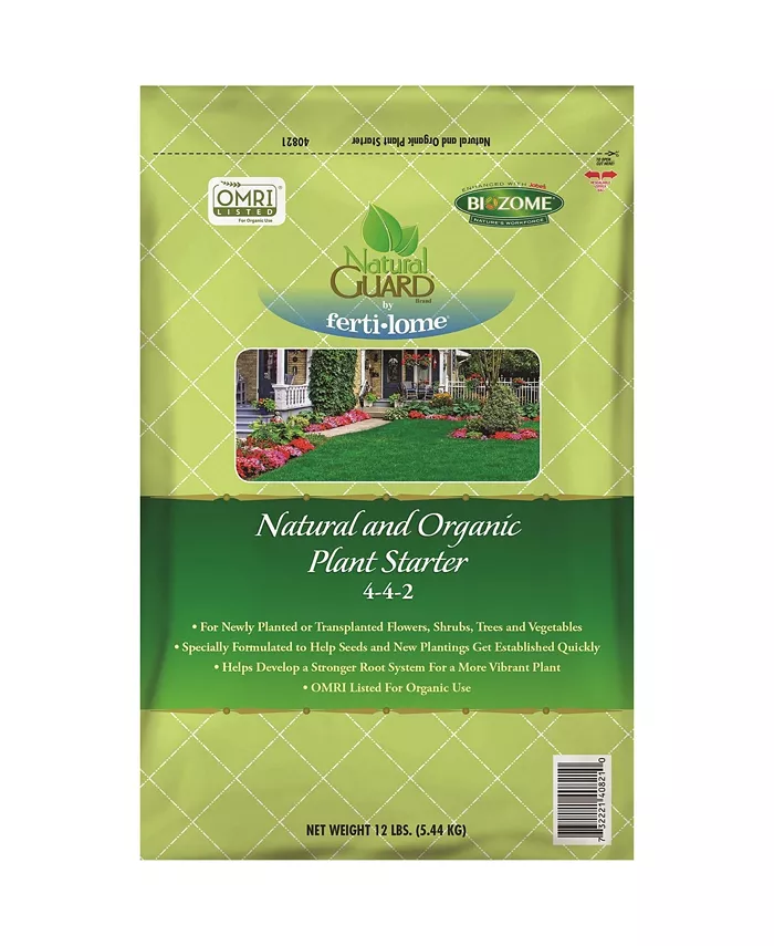 Fertilome Natural Guard Natural and Organic Plant Starter Food， 12lbs - Intensery