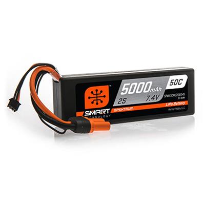 Spektrum SPMX50002S50H5 Spektrum Smart LiPo Batteries - Intensery