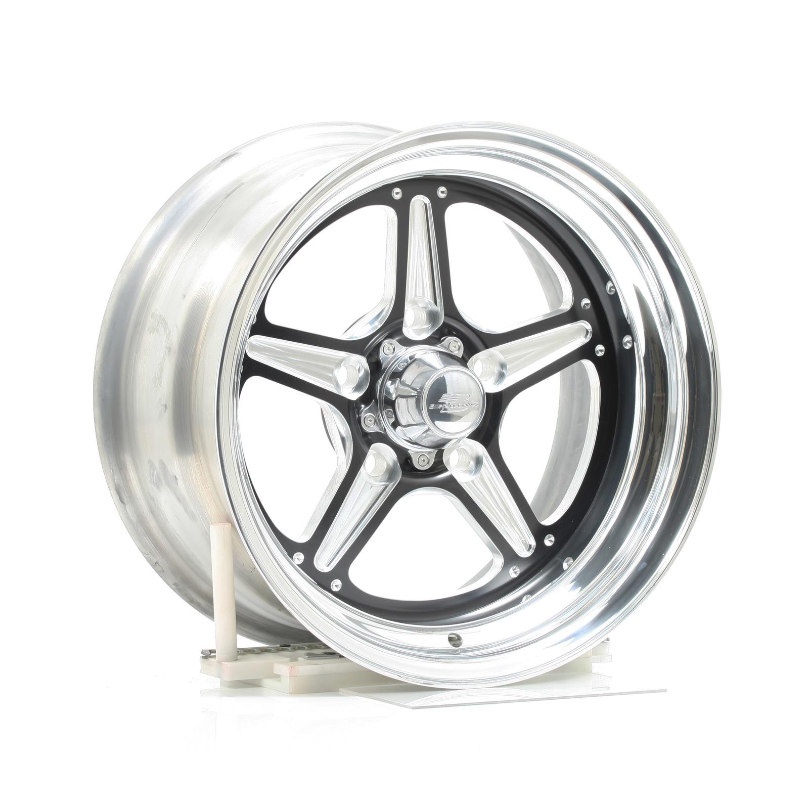 Billet Specialties BRS035806145 Billet Specialties Street Lite Black Wheels - Intensery