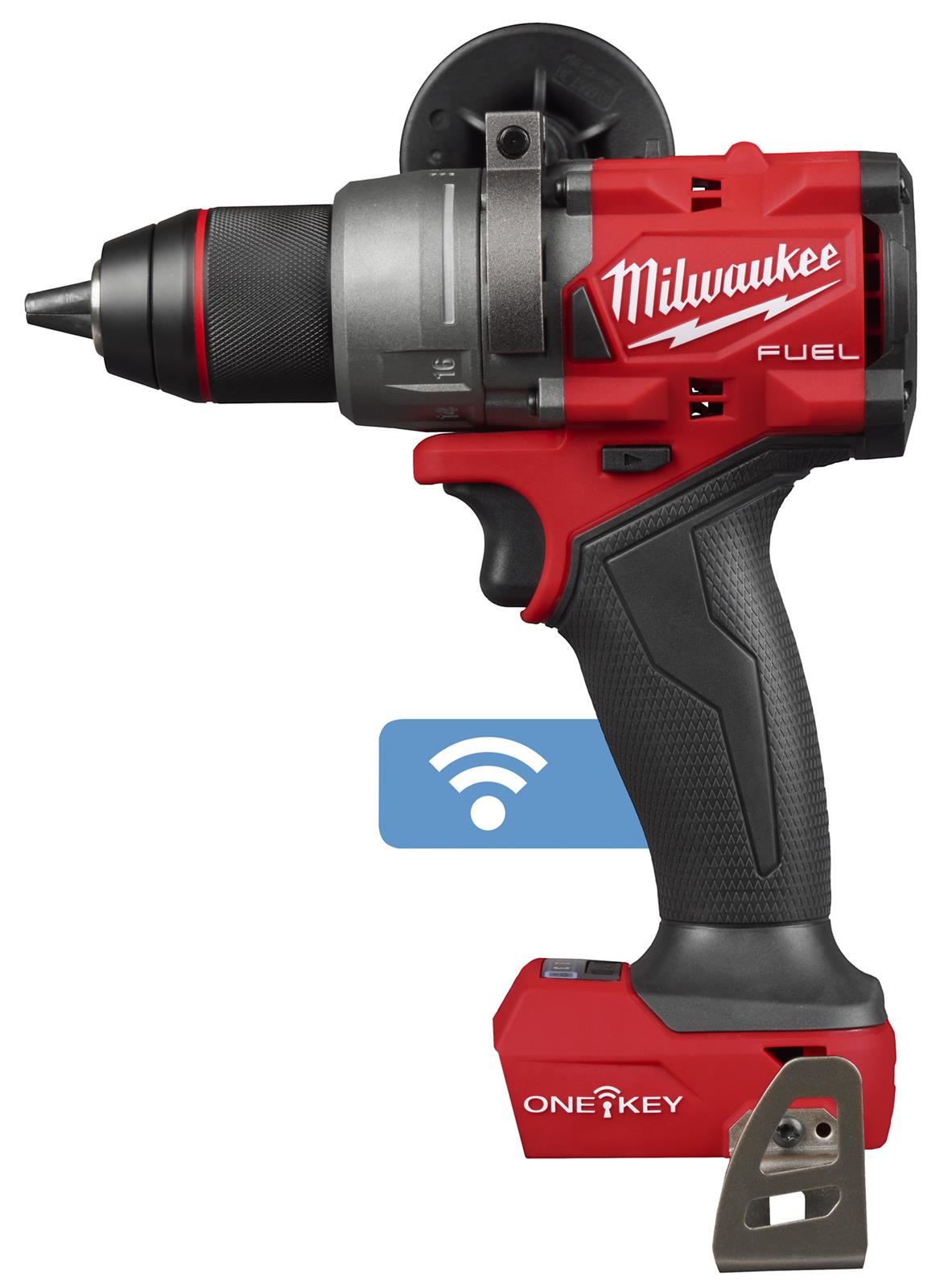 Milwaukee Tool 2906-20 Milwaukee M18 FUEL 1/2 in. Hammer Drill with ONE-KEY - Intensery