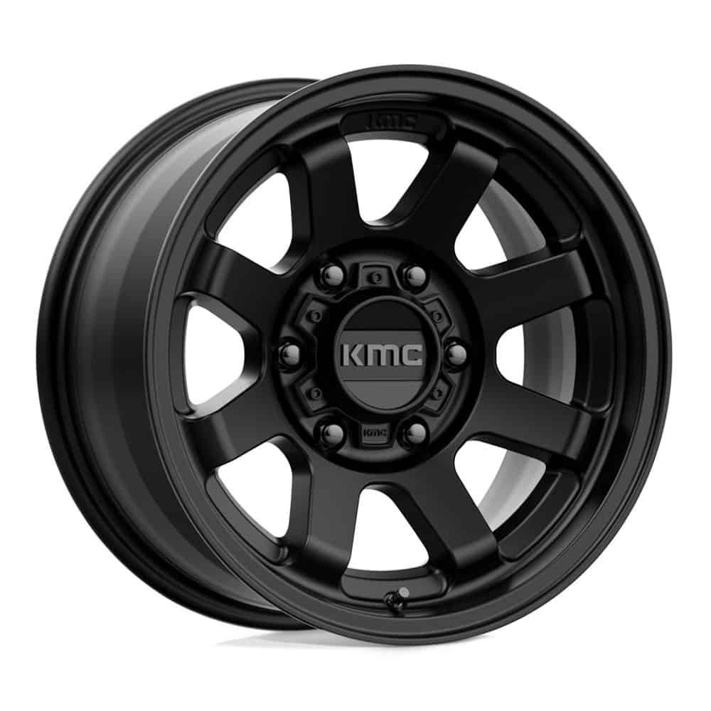 KMC Wheels KM723 17X8.5 6X5.5 S-BLK 00MM - Intensery