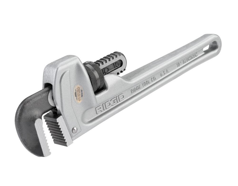 Ridgid 10 In. Aluminum Pipe Wrench 31090 from Ridgid - Intensery