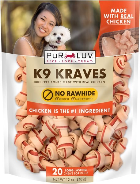 Pur Luv K9 Kraves Chicken Dog Treats - Intensery