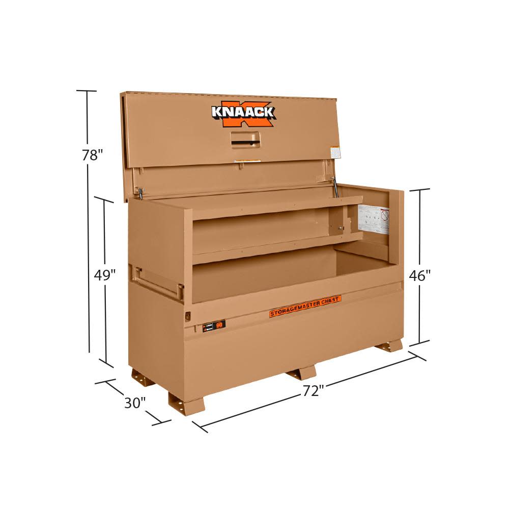 STORAGEMASTER Piano Box， 57.5 Cu. Ft. - Intensery