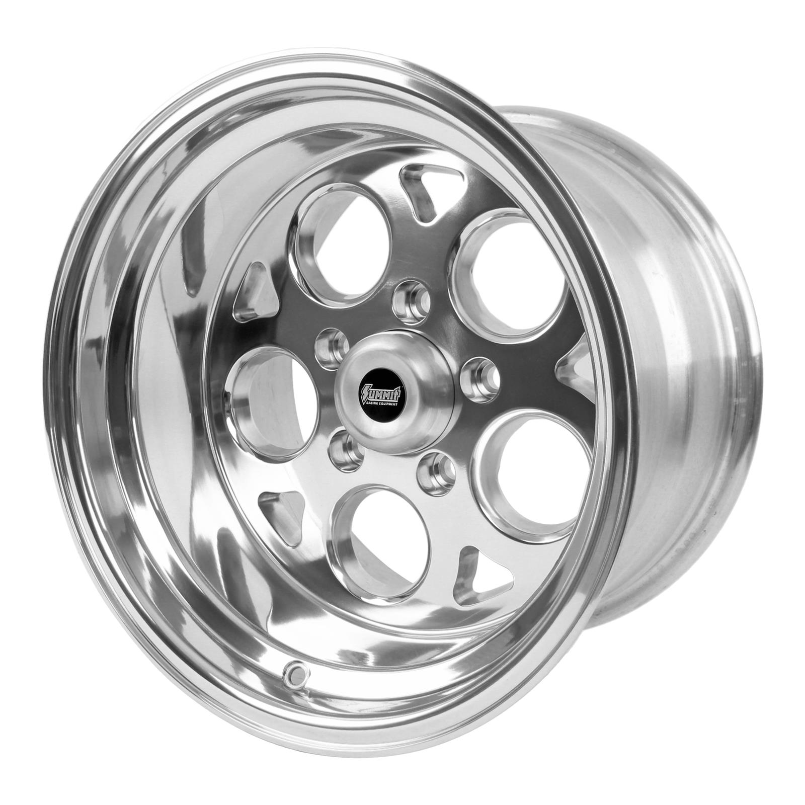 Summit Racing SUM-561P-5161N25 Summit Racing Equipmentand#174; Drag-Thrust Wheels - Intensery