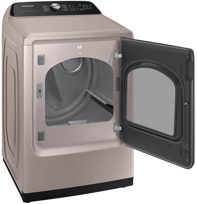 7.4 Cu. Ft. Champagne Smart Gas Dryer With Steam Sanitize+ - Intensery