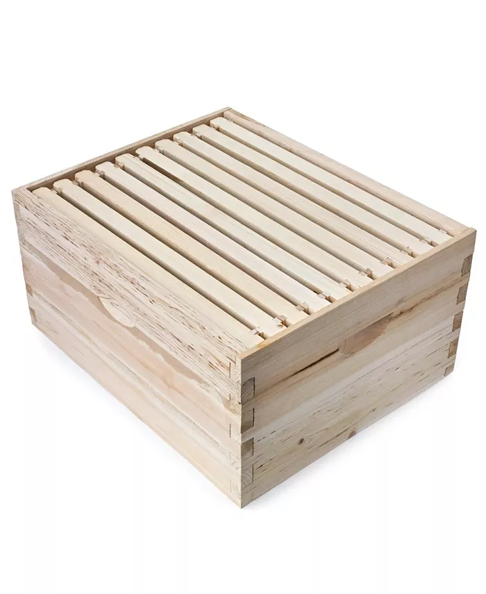 Honey Keeper 10 Frame Super Box with Frames for Langstroth Beekeeping- Honey Keeper - Intensery