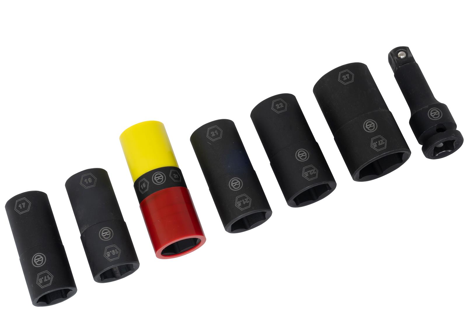 Lisle 12950 Lisle 7-Piece Lug Nut Flip Socket Sets - Intensery