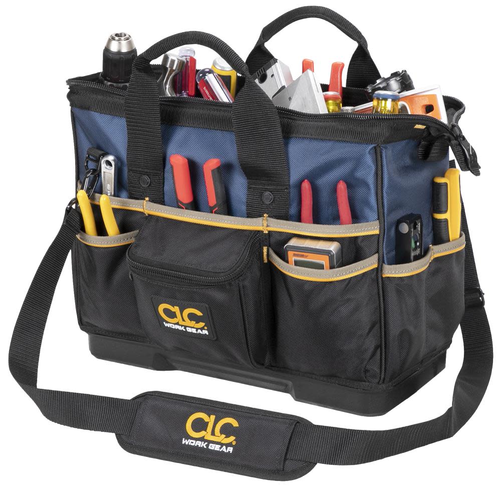 CLC Tool Bag Molded Base Bigmouth Tote 16 - Intensery