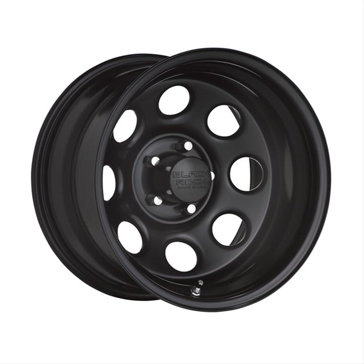Black Rock Wheel 997686042 Black Rock Series 997 Type 8 Matte Black Wheels - Intensery