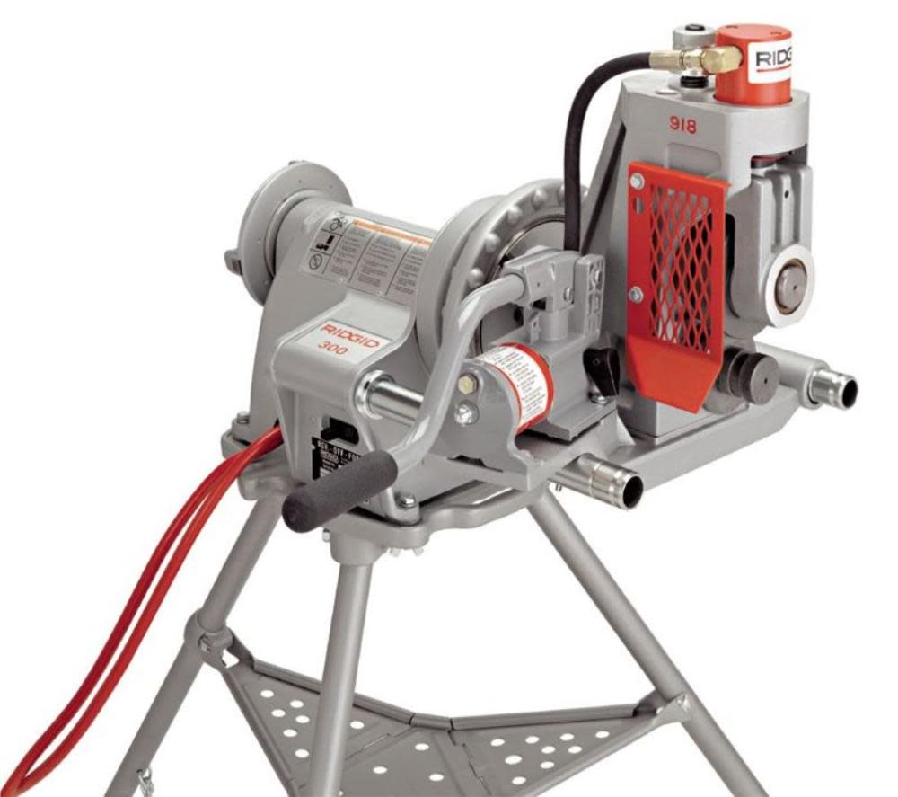 Ridgid 918-1 Roll Groover with 300 Power Drive Mount Kit 48297 from Ridgid - Intensery