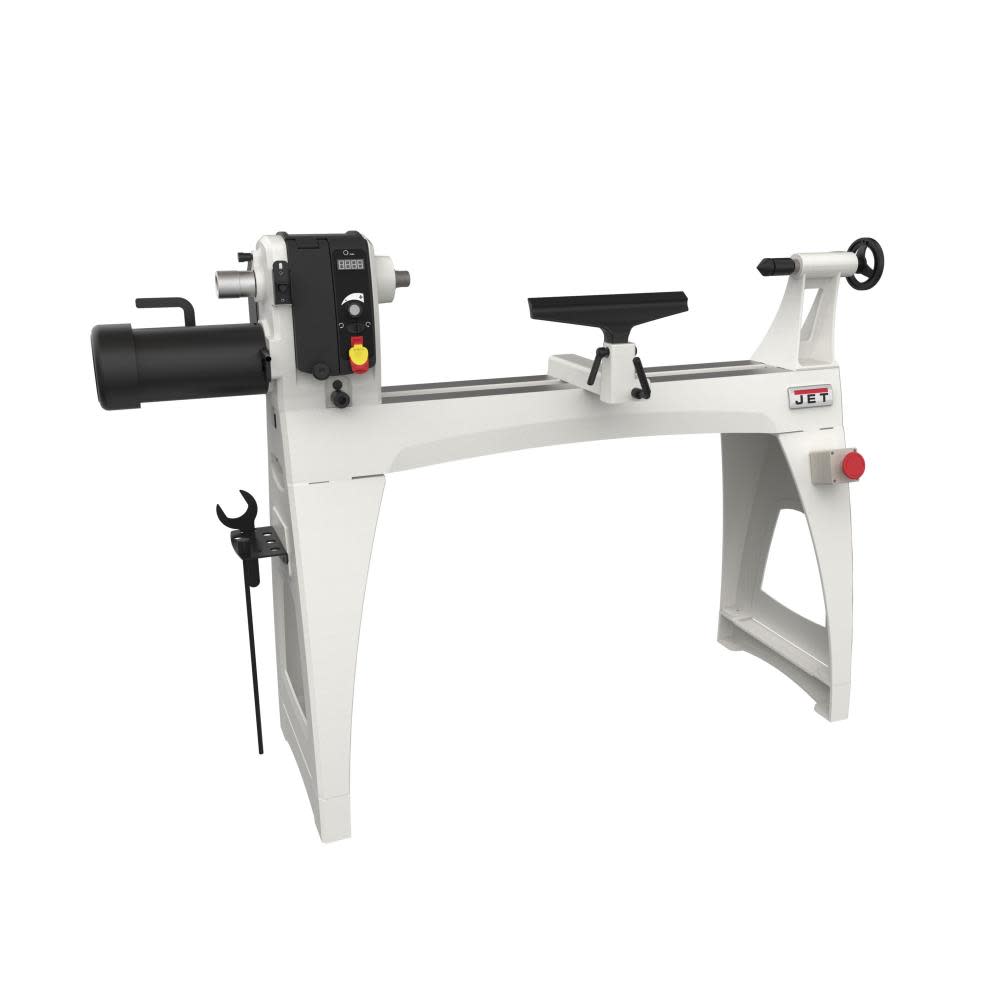18 x 40 Electronic Variable Speed Wood Lathe， 2HP 1PH 230V - Intensery