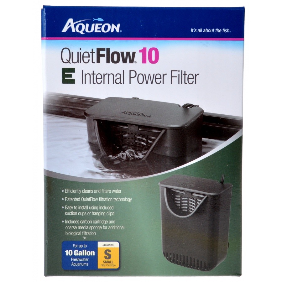 Aqueon Quietflow E Internal Power Filter - 10 Gallons #100106991 - Intensery