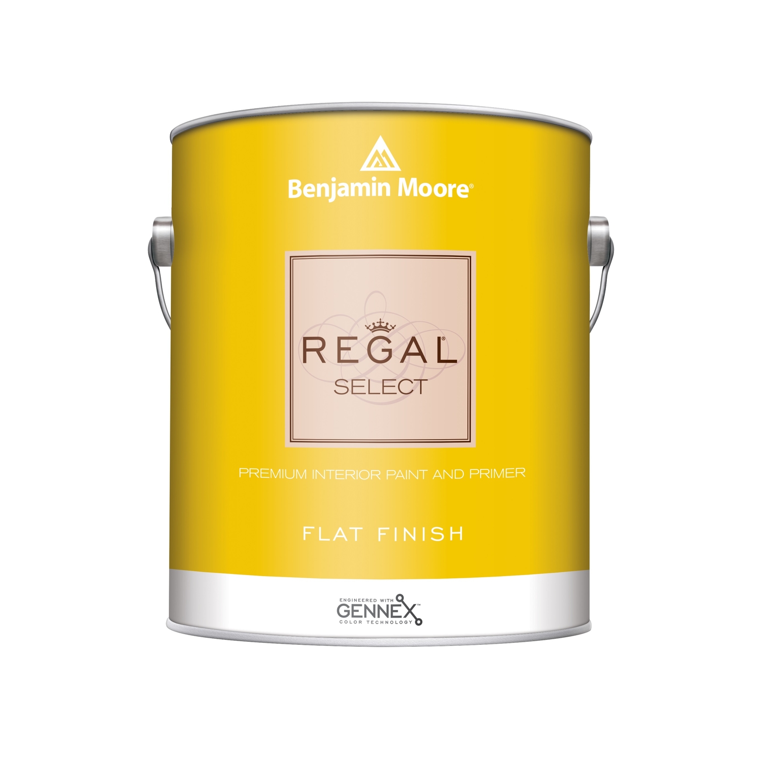 Benjamin Moore Regal Select Flat Base 3 Paint and Primer Interior 1 gal - Intensery