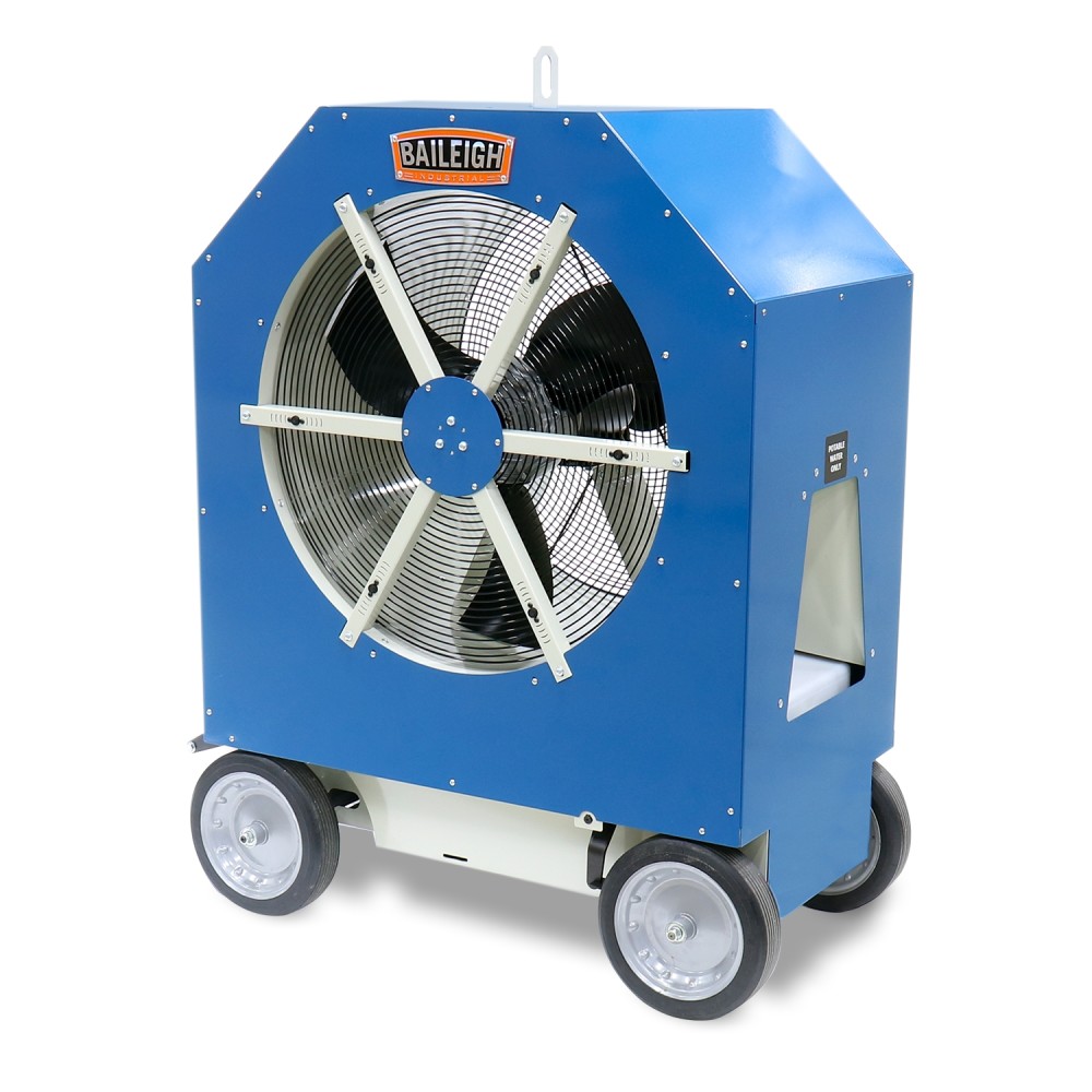 Baileigh 30 110V 1/2HP 8462 CFM BCF-3019 Atomized Cooling Fan - Intensery