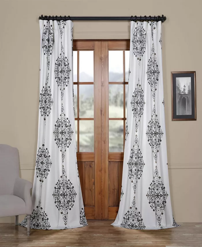 Exclusive Fabrics Furnishings Kerala Cotton Twill Panels - Intensery